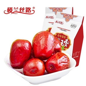 前5000名# 楼兰丝路 新疆和田红枣500g*3袋 38.9元包邮