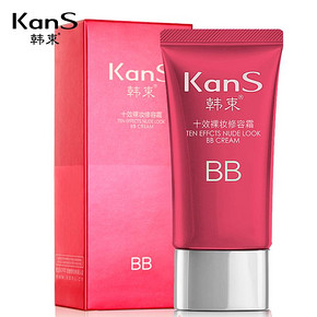 KanS 韩束 十效裸妆BB霜40ml 19.9元包邮(99-79.1)