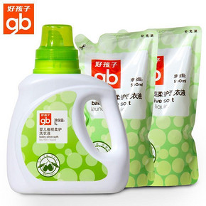 好孩子 婴儿橄榄柔护洗衣液3L 42.9元包邮