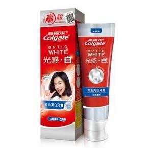 手机端：Colgate 高露洁  光感·白 牙膏 113g 9.9元(可199-100)