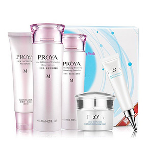 PROYA 珀莱雅 新柔皙美白经典护肤明星套装 +牙膏 100元包邮(200-100)