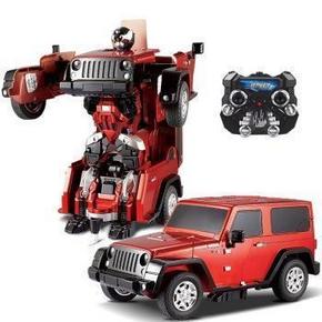 限西南#手机端：佳奇 TT665 越野战神 JEEP牧马人 汽车变形机器人 78元(128-50)