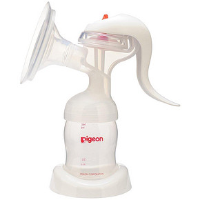 PIGEON 贝亲 新睿双效手动吸奶器 94.9元包邮(99.9-5券)
