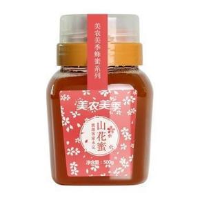 美农美季 蜂蜜 山花蜜500g 约11元(38，买赠+满减)