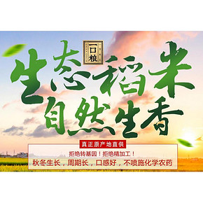 促销活动#  汉购网 一口粮大米大促第二波 全额返/第2件半价等