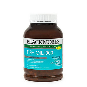 Blackmores 澳佳宝 深海鱼油软胶囊 原味 400粒 109元包邮(239-100-30券)