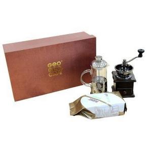 GEO 吉意欧 臻选咖啡礼盒 + 意式特浓咖啡豆250g  100元包邮(200-100)