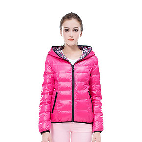 SONW FLYING 雪中飞 女式连帽羽绒服 三色 195元包邮
