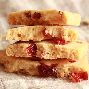 奥奇 蔓越莓曲奇饼干180g 7元包邮