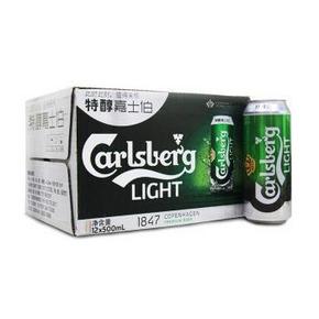 嘉士伯（Carlsberg） 特醇啤酒 500ml*12听  折28.9元(2.4元/罐)