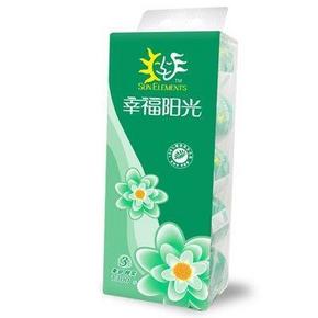 幸福阳光 太阳花系列3层130gx10卷 约8元(13.9，99-50)