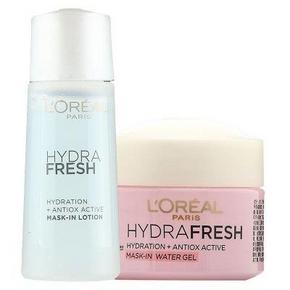 巴黎欧莱雅清润2件套 膜力水30ml+膜力霜15ml  15元