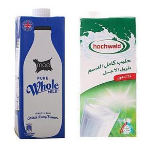 华东：Hochwald 好沃德 全脂牛奶1L + Moo 美沃全脂牛奶 1L 8元