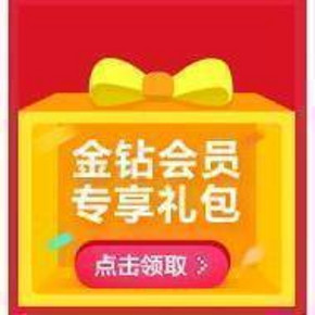优惠券#京东会员狂欢节 12月份 金钻会员专享礼包券