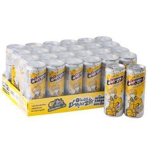 泰国进口 味之真 Oishi 有氣蜂蜜柠檬绿茶320mlx24盒 55元(105，199-100)