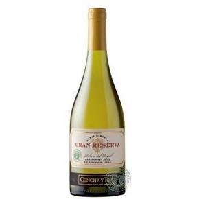 智利干露 典藏霞多丽干白葡萄酒 2013 750ml 37元(70，199-100)