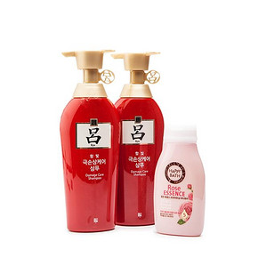 红吕 深层修复套装 洗护450ml*2+沐浴200g 69元包邮(99-30券)