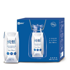华南/西南：蒙牛 纯甄常温酸牛奶200gx24盒 66元(132，2件5折)