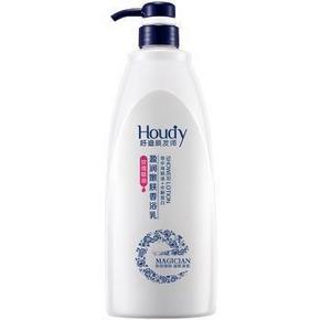 好迪 膜发师 盈润嫩肤玫瑰精油沐浴乳1000ml 9.9元(日常30+)
