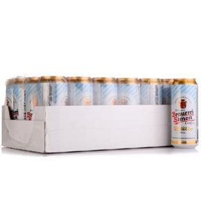 凯撒西蒙 小麦白啤酒 500mlx24听 + 青岛啤酒 冰纯 330mlx24听 128元包邮(228-100)