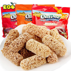 马来西亚进口# EGO 香脆燕麦巧克力468g*3包 29.9元包邮