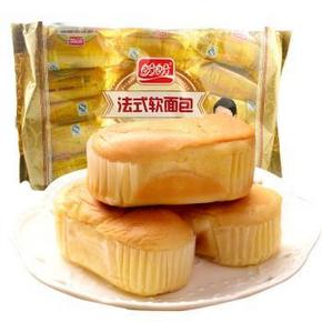 盼盼 法式软面包 奶香味 300g 6.45元(12.9，买1赠1)