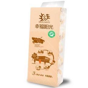 幸福阳光 有芯卷纸 阳光系列 3层160克卷筒卫生纸*10卷 14.9元