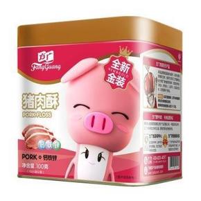方广 钙铁锌猪肉酥肉粉松100g 19.5元