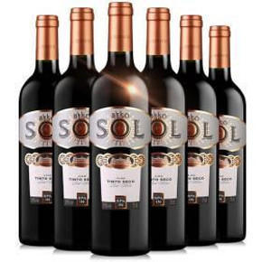 手机端# Beso del sol 旭日之吻 干红葡萄酒750mlx6瓶 129元(229-100)