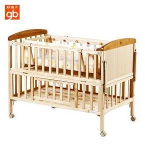 好孩子(Goodbaby) 多功能环保实木摇篮婴儿床 429元包邮(529-100)