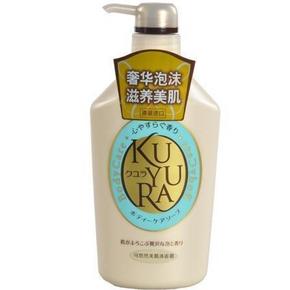 囤货好价# 可悠然 KUYURA 美肌沐浴露 恬静清香550ml 折20元(39，199-100)