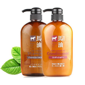熊野油脂 无硅洗发水600ml+护发素600ml+软糖100g*3袋 61.5元(81.5-20券)