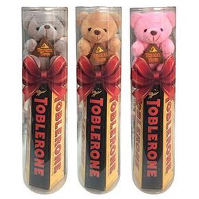 TOBLERONE 瑞士三角 巴旦木巧克力50g*6条 圆筒小熊装 39.9元