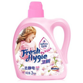 卫新 衣物去静电柔顺剂 清怡樱花3kg 14.9元