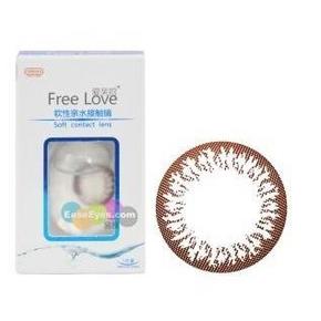 爱芙丽 Free Love半年抛1片装*2盒+护理液500ml+60ml 39元包邮