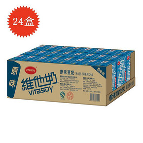 华南地区# 维他奶 原味豆奶250ML*24盒/箱 39.9元
