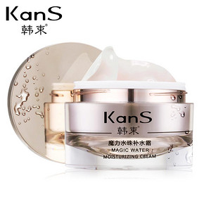 Kans 韩束 魔力水珠补水面霜50g 19元包邮(39-20)