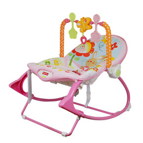 Fisher Price 费雪 Y4544 粉嫩小兔多功能轻便摇椅 209元包邮