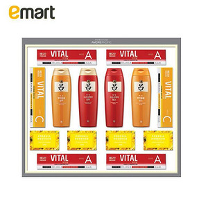 EMART 海外 Amore/爱茉莉洗护送礼套装1660g  99.9元