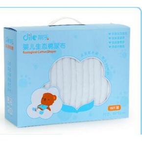 蒂乐 婴儿透气尿布18条礼盒装 46X32cm 59.9元包邮