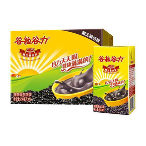 谷粒谷力 谷物黑芝麻浓浆250mlx18盒 23元(39.8，100-50)