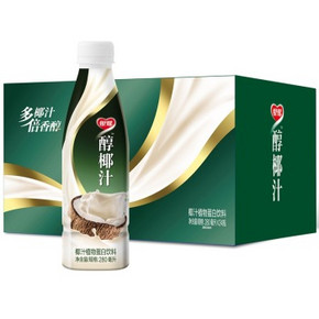 银鹭 醇椰汁280ml*24瓶 整箱 48元
