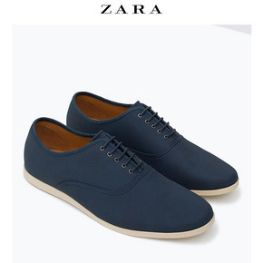 ZARA 男士橡胶鞋底都市休闲鞋 99元包邮