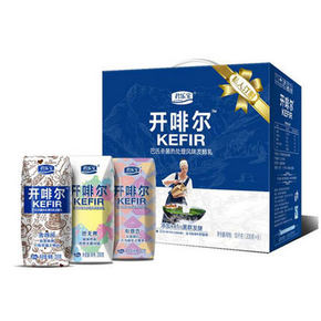 君乐宝 开啡尔 私人订制装 风味发酵乳200gx8盒 24.8元包邮