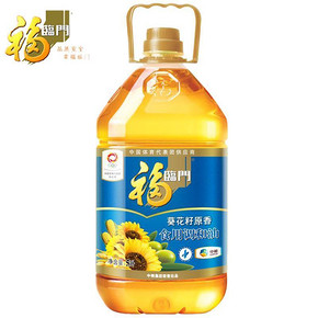 华东/西南/西北：中粮出品 福临门 葵花籽原香食用调和油 5L/瓶 扫码29.9元