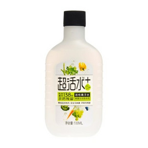 手机端：超活水果蔬清洗剂100ml 便携装 1元(限1件)