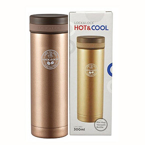 Lock&Lock 乐扣乐扣 LHC563  不锈钢茶杯300ml  49元
