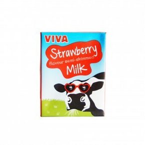 华东/华北#VIVA 牛奶 草莓口味200MLx27盒 折49.5元(99，买1赠1)