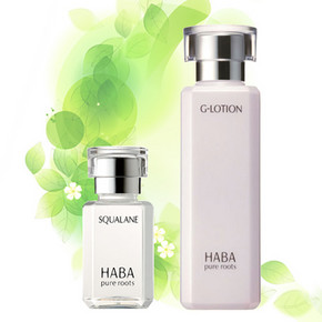完美搭档就要你水# 日本 HABA  G露180ml+鲨烷油30ml 328元包邮