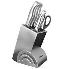 BAYCO 拜格 BD2208 不锈钢厨房刀具七件套装 折64元(128，199-100)